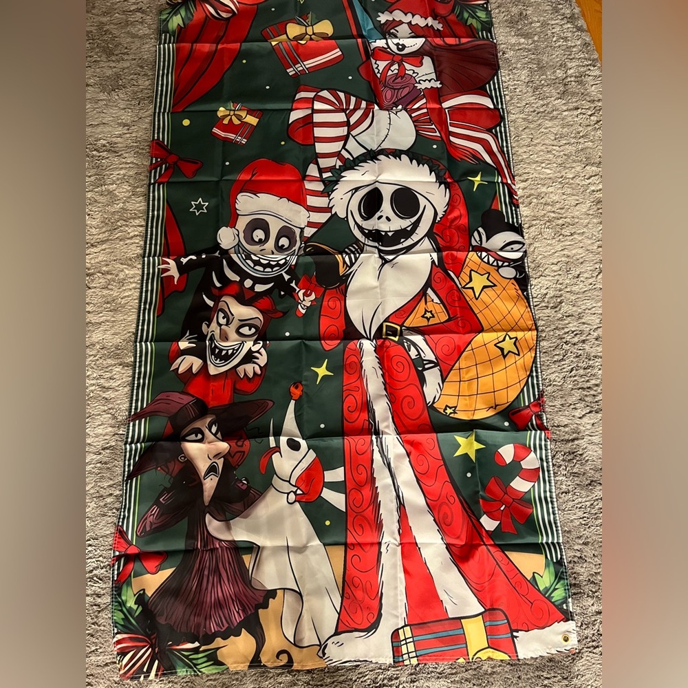 Festive Skeleton Character nightmare before Christmas decor